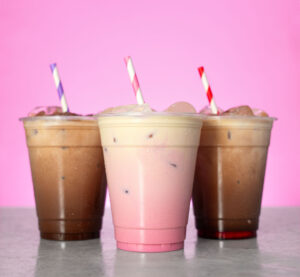 Pink Iced Chocolate