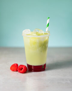 Raspberry White Chocolate Matcha