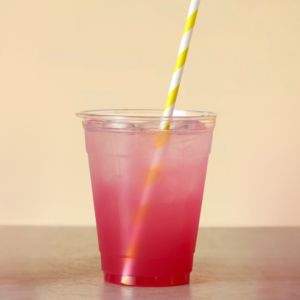 pineapple and raspberry cooler