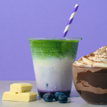 Frosted Blueberry Matcha