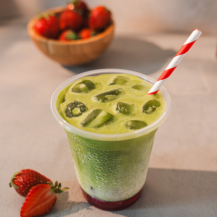 Strawberry Iced Matcha