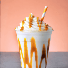 Salted Honeycomb Frappe
