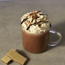 Toasted Vanilla Hot Chocolate