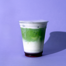 Blueberry Cloud Iced Matcha