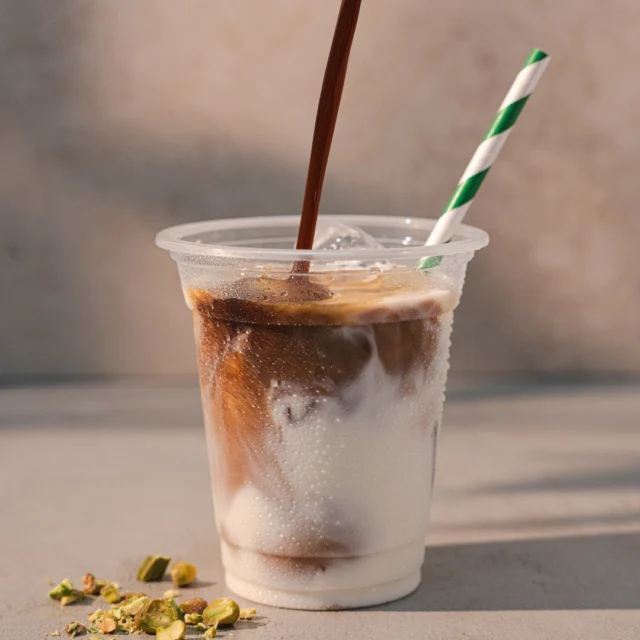 ☕✨ Sip the Trend: Pistachio Iced Latte ✨☕

Looking to level up your summer coffee game? Pistachio is the flavour of 2025, and it’s taking over menus everywhere. Inspired by the viral Dubai Chocolate trend, this nutty twist is a must-have in your iced latte lineup.

Here’s how to make it:
• Add Simply Pistachio Syrup and a shot (or two) of espresso to your cup
• Give it a quick swirl to bring the flavours together
• Fill a glass with ice, pour over the pistachio espresso mix
• Top with milk of your choice and stir to finish

Deliciously nutty. Seriously on trend. Effortlessly Simply.

📸 Tag us in your pistachio creations using 

#pistachiolatte #coffeetrends2025 #icedlattelove #nuttyflavours