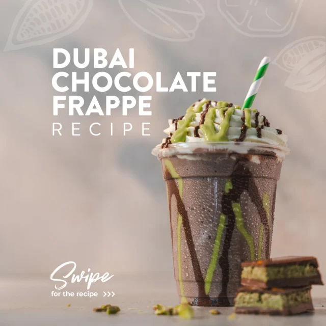 ✨ Indulge in the ultimate treat! ✨

Introducing our Dubai Chocolate Frappe, made with Simply Pistachio Syrup and Simply Chocolate Frappe Powder for that perfect blend of rich, nutty, and chocolatey goodness. 🍫💚

Topped off with Simply Luxury Milk Chocolate Topping Sauce and a swirl of Pistachio Topping Sauce, it’s a frappe experience like no other. 😍✨

Ready to elevate your menu? This is the dream combo for every sweet tooth! 😋

#pistachioobsessed #flavourInnovation #simplysyrups