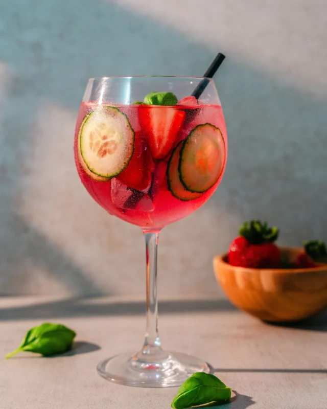 🍓Fresh, fruity, and made for summer sippin’ 🍃

Say hello to your new go-to summer sip—a Strawberry, basil, and cucumber Gin that’s as vibrant as it is refreshing.

Crafted with Simply Strawberry, Basil and Cumcumber Cooler, fresh fruit and herbs, and your favourite gin, this serve stands out. Sweet, herby and oh-so-sippable 🍸

📸 Tag us in your Simply gin creations — we love the summer inspo!

#worldginday #ginspiration #simplyflavour #strawberrygin #cucumberandbasil #ginlovers #summerdrinks